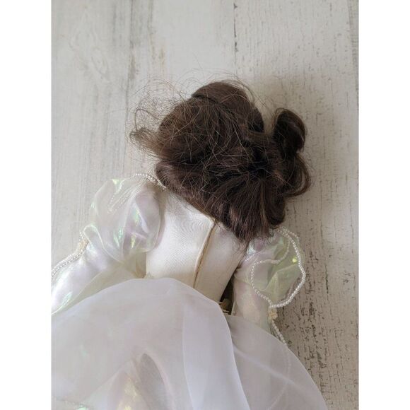 Franklin heirloom Peggy Fleming AS IS ice skater porcelain doll collectible - Picture 15 of 15